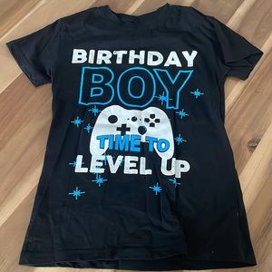 Boys gamer birthday shirt